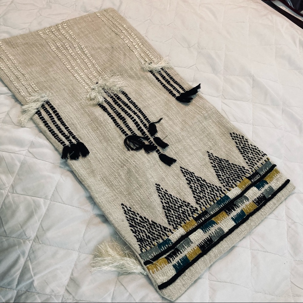 Final price! West Elm Embroidered Pillow Cover